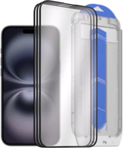 AlzaGuard Glass EasyFit DustFree iPhone 16 Plus 2.5D üvegfólia akció