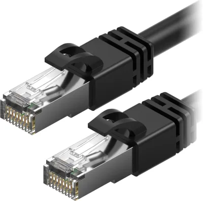 AlzaPower Patch CAT7 S/FTP 5m - fekete akció