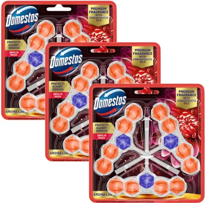 DOMESTOS Triopack Aroma Lux Dahlia Wish 3 × 50 g akció
