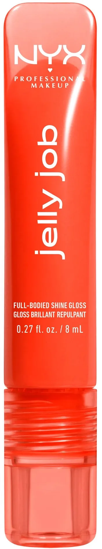 NYX PROFESSIONAL MAKEUP Jelly Job 13 Orange Ya Jelly? szájfény, 8 ml akció