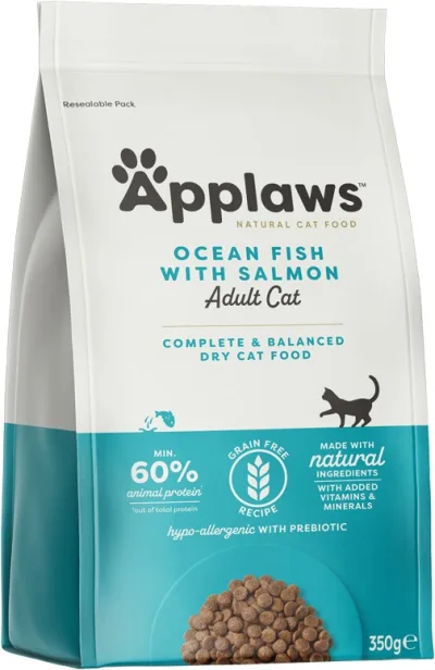 Applaws Cat Adult száraztáp tengeri hal lazaccal 350 g akció