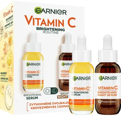 GARNIER Vitamin C Serums duopack, 1 ks akció