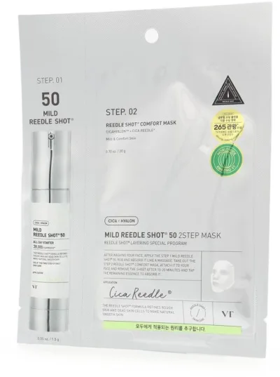 VT COSMETICS Mild Reedle Shot 50 2-Step fátyolmaszk akció