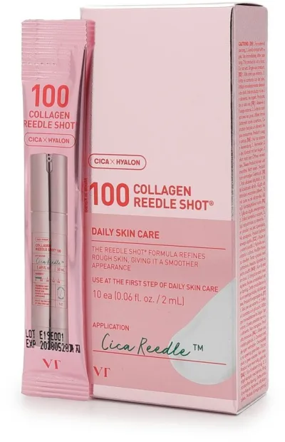 VT COSMETICS 100 Collagen Reedle Shot 10× 2 ml akció