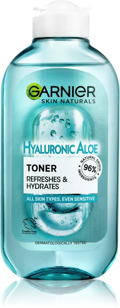 GARNIER Hyaluronic Aloe Toner Refreshing and Hydrating 200 ml akció
