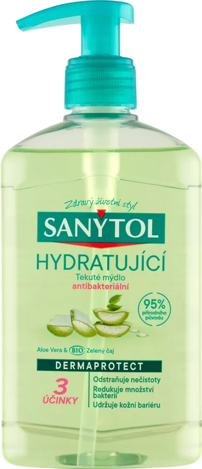 SANYTOL fertőtlenítő és hidratáló szappan 250 ml akció