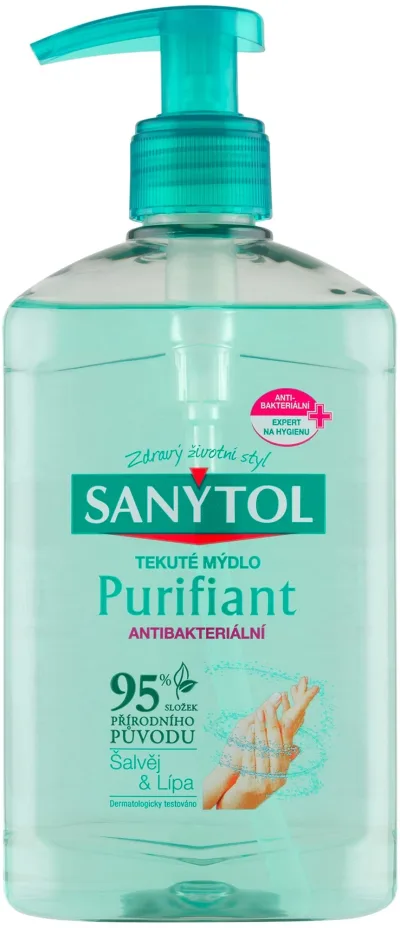 SANYTOL Purifiant Fertőtlenítő szappan 250 ml akció