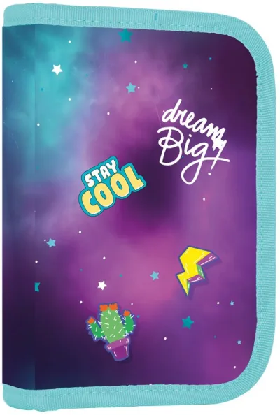 OXYBAG Egyszintes tolltartó, 2 kihajtható fül, üres, Dream akció