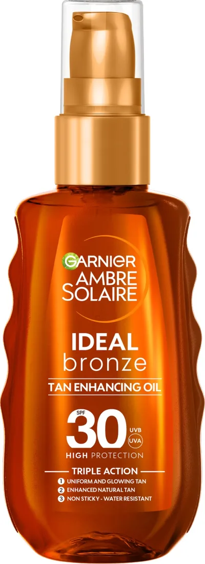 GARNIER Ambre Solaire Ideal Bronze Napolaj SPF 30 150 ml akció