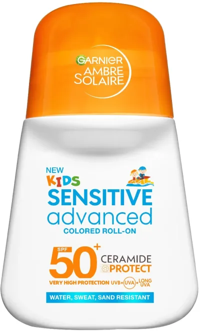 GARNIER Ambre Solaire Kids Sensitive Advanced Roll On SPF 50+, 50 ml akció