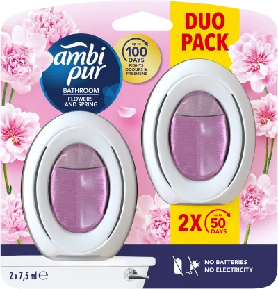 AMBI PUR Bathroom Flowers and Spring 2× 7,5 ml akció