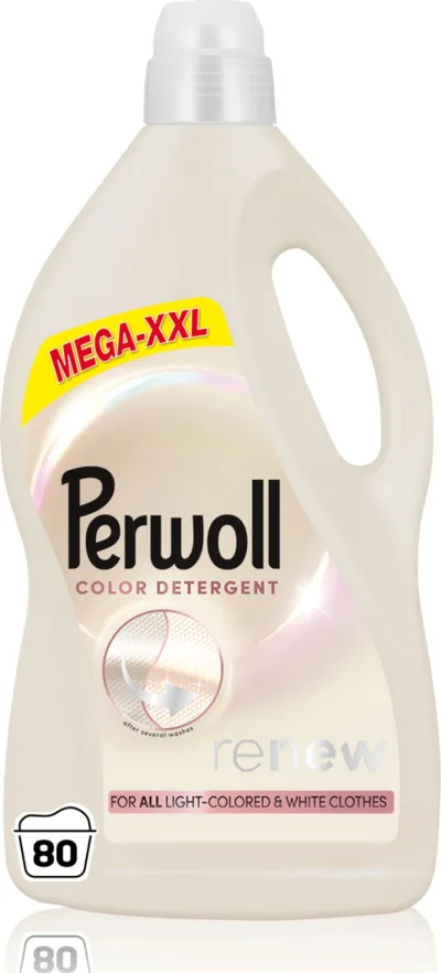 PERWOLL Light Colors 4l, 80 mosás akció