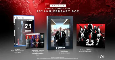 Hitman World of Assassination 25th Anniversary Box - PS5 akció