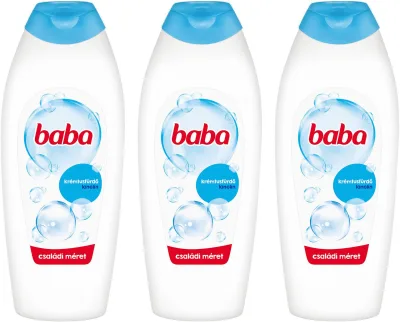 BABA lanolinos tusfürdő 3x750 ml akció