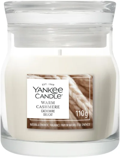 YANKEE CANDLE Signature Warm Cashmere 110 g akció