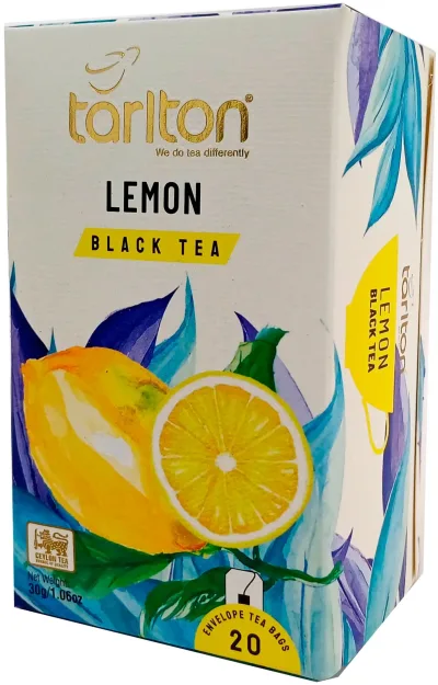TARLTON Black Lemon, borítékolt, 20x1,5g akció