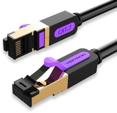 Vention Cat.7 SFTP Patch Cable, 1.5 m, fekete akció