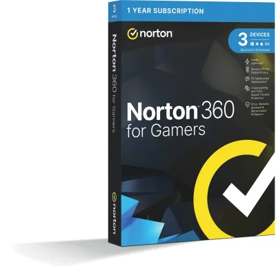 Norton 360 for Gamers 50GB, 1 felhasználó, 3 készülék, 12 hónap (elektronikus licenc) akció