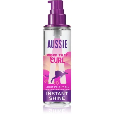 Aussie Bouncy Curls Work That Curl hidratáló és tápláló olaj a hajra 95 ml akció