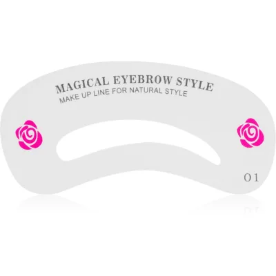 Lash Brow Eyebrow Stencil sablonok szemöldökre 24 db akció