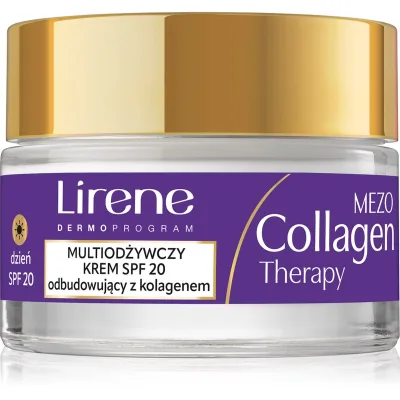 Lirene Mezo Collagen Therapy 70+ tápláló nappali krém érett bőrre SPF 20 50 ml akció