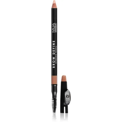 MUA Makeup Academy Brow Define tartós szemöldök ceruza kefével árnyalat Fair 1,2 g akció