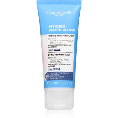 Yves Rocher Hydra Water-Plump hidratáló kisimító maszk Nappali és éjjeli ápolás 75 ml akció
