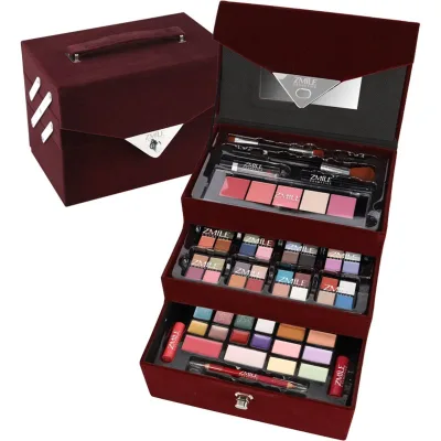 ZMILE COSMETICS Beauty Case Velvety kozmetikai doboz Dark Berry akció