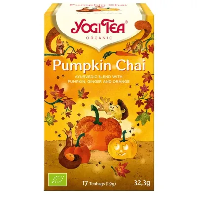 YOGI bio teakeverék, "Pumpkin Chai" akció
