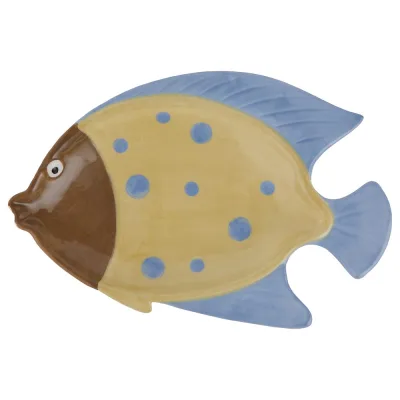 TAVERNA dekor halas tányér 18cm, sárga akció