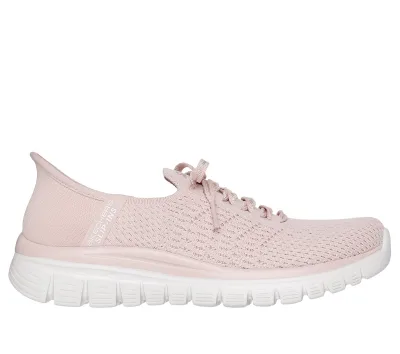 Skechers női Slip-ins: Graceful - First Blush Shoes cm RÓZSA, Méret 36, Vegan, Mosógépben mosható akció