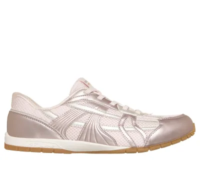 Skechers női Slip-ins: Retro Lite - Mesmerized Shoes cm PÚDERRÓZSASZÍN, Méret 38, Mosógépben mosható akció