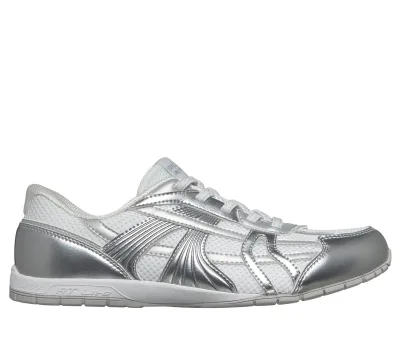 Skechers női Slip-ins: Retro Lite - Mesmerized Shoes cm FEHÉR / EZÜST, Méret 37.5, Mosógépben mosható akció