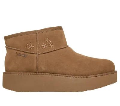 Skechers női Slip-ins: Keep Cozy Csizmaie cm GESZTENYEBARNA, Méret 35 akció