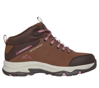 Skechers női Waterproof Relaxed Fit: Trego - Trail Destination Shoes cm BARNA / MULTI, Méret 38 akció