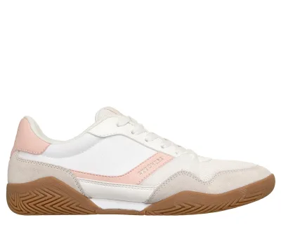 Skechers női Zinger Evo -Debut Brace Shoes cm FEHÉR / RÓZSASZÍN, Méret 35 akció