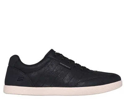 Skechers férfi Placer - Crandon Shoes cm FEKETE, Méret 47.5 akció