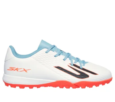 Skechers SKX_2 Jr TD TF Shoes cm FEHÉR / TÜRKIZKÉK, Méret 26.5 akció