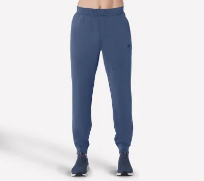 Skechers férfi Cozy Luxe Elevate Jogger cm SZÜRKE / SÖTÉTKÉK, Méret Kicsi akció