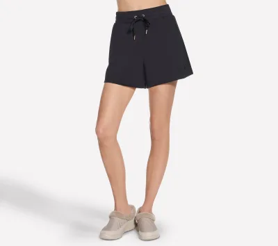 Skechers női Slip-ins SKECHLUXE Elevate 5 Inch rövidnadrág cm FEKETE, Méret Nagy akció