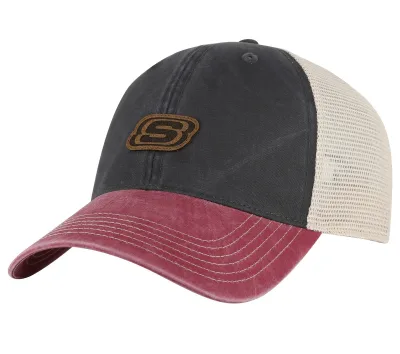 Skechers férfi Heartland Trucker sapka cm FEKETE akció