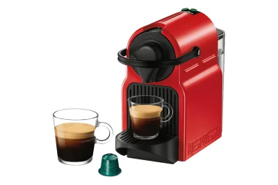 Kapszulás kávéfőző Krups Nespresso Inissia XN100510 piros akció