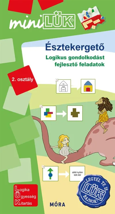 Észtekergető – miniLÜK Logikus gondolkodást fejlesztő feladatok 2. osztály – LDI554 akció