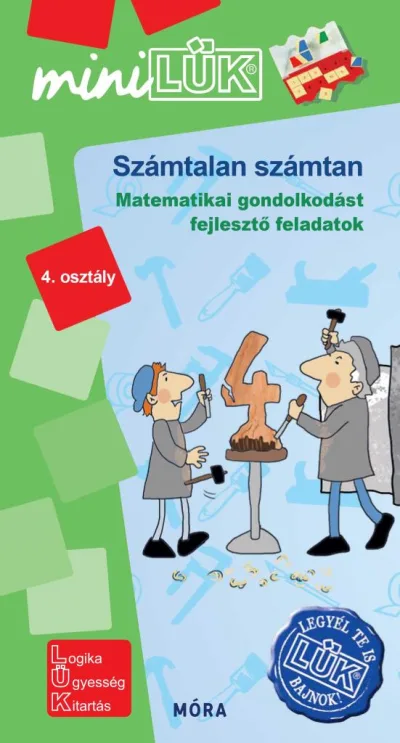 Számtalan számtan – miniLÜK Matematikai gondolkodást fejlesztő feladatok 4. osztály – LDI566 akció