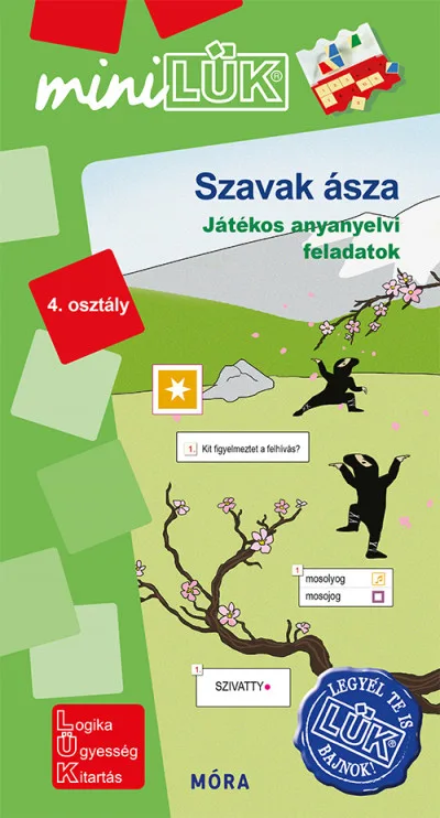 Szavak ásza – miniLÜK Játékos anyanyelvi feladatok 4. osztály – LDI553 akció