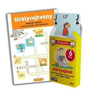 Sirályrömi - Sirályrejtvény Kártyajáték Bosnyák Viktoria A sirály a király? című regénye alapján akció