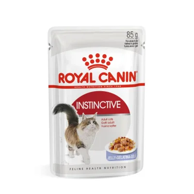 Royal Canin Instinctive Jelly - felnőtt macska zselés nedves táp 12 x 85 g akció