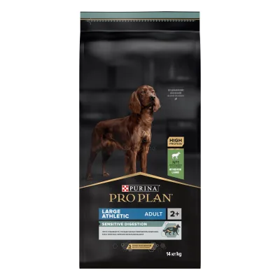 Pro Plan Large Athletic Adult Sensitive Skin - lazacban gazdag száraz kutyaeledel 14 kg akció