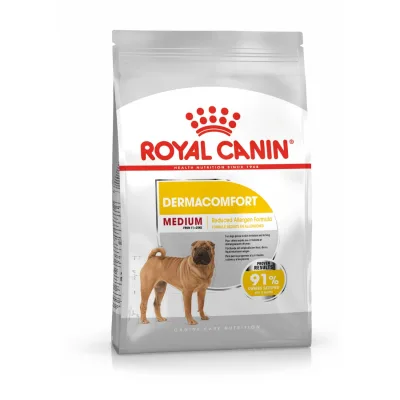Royal Canin Medium Dermacomfort - száraz táp bőrirritációra hajlamos, közepes testű felnőtt kutyák részére 3 kg akció