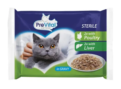 PreVital alutasakos eledel - Sterile 3 x (4 x 100 g) akció